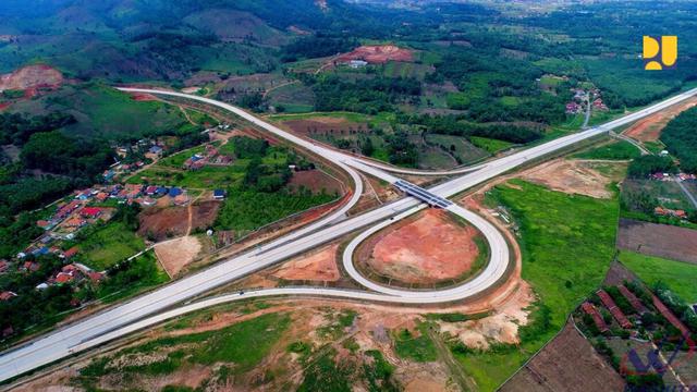 Proyek Tol Trans Sumatera. (Dok Kementerian PUPR)