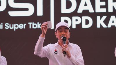 Jokowi soal Alasan Baru Pamer KTA PSI: Suka-Suka Saya