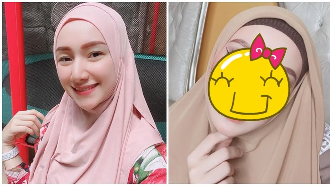 Biasa Natural, Ini 6 Potret Indri Giana Pakai Makeup Tebal yang Bikin Pangling