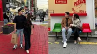 Momen liburan Beby Tsabina dan Rizki Natakusumah di Korea Selatan (Sumber: Instagram/bebytsabina)
