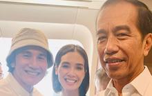 Intip Lukisan Gambar Jokowi Karya Anak Vino G Bastian, Ditanda Tangan Presiden Bikin Jizzy Kegirangan