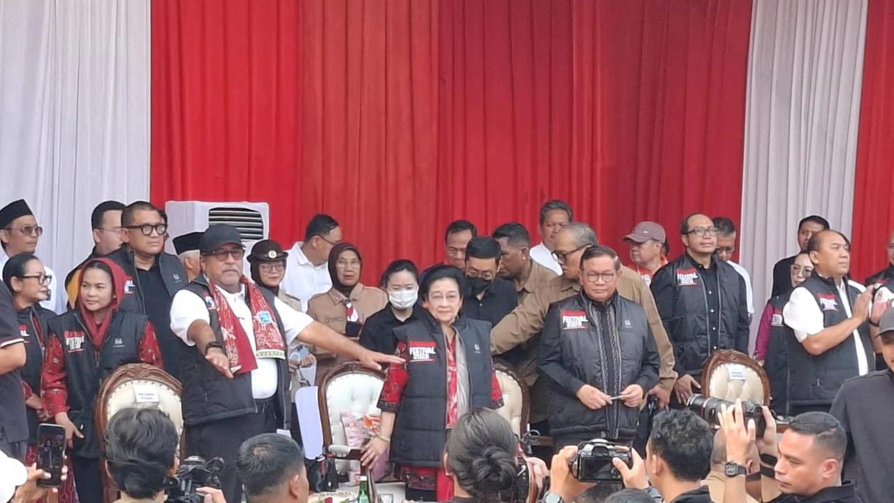 Dihadiri Megawati, Rano Karno Buka Festival Bulan Bung Karno 2026 di Taman Proklamasi
