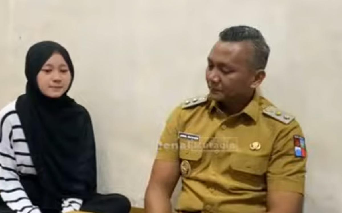 Dengar Cerita Siswi Nabila Tidak Bisa Ikuti Ujian, Wakil Walikota Bogor Tak Kuat Menahan Air Mata