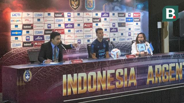 Timnas Indonesia vs Argentina