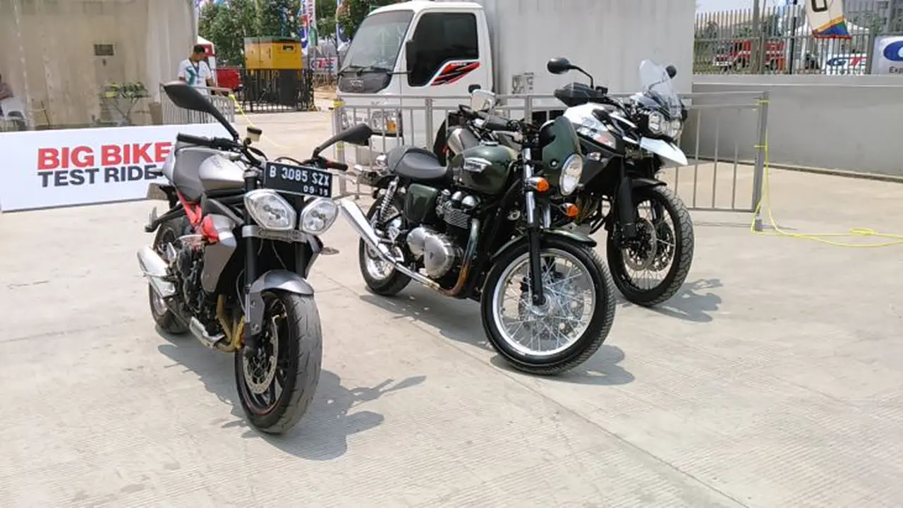 Mau Nyicipi Moge Triumph di GIIAS? Ini Syaratnya