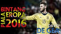 Kumpulan aksi penyelamatan terbaik David De Gea kiper Spanyol saat mengawal gawang Manchester United di kompetisi Premier League.