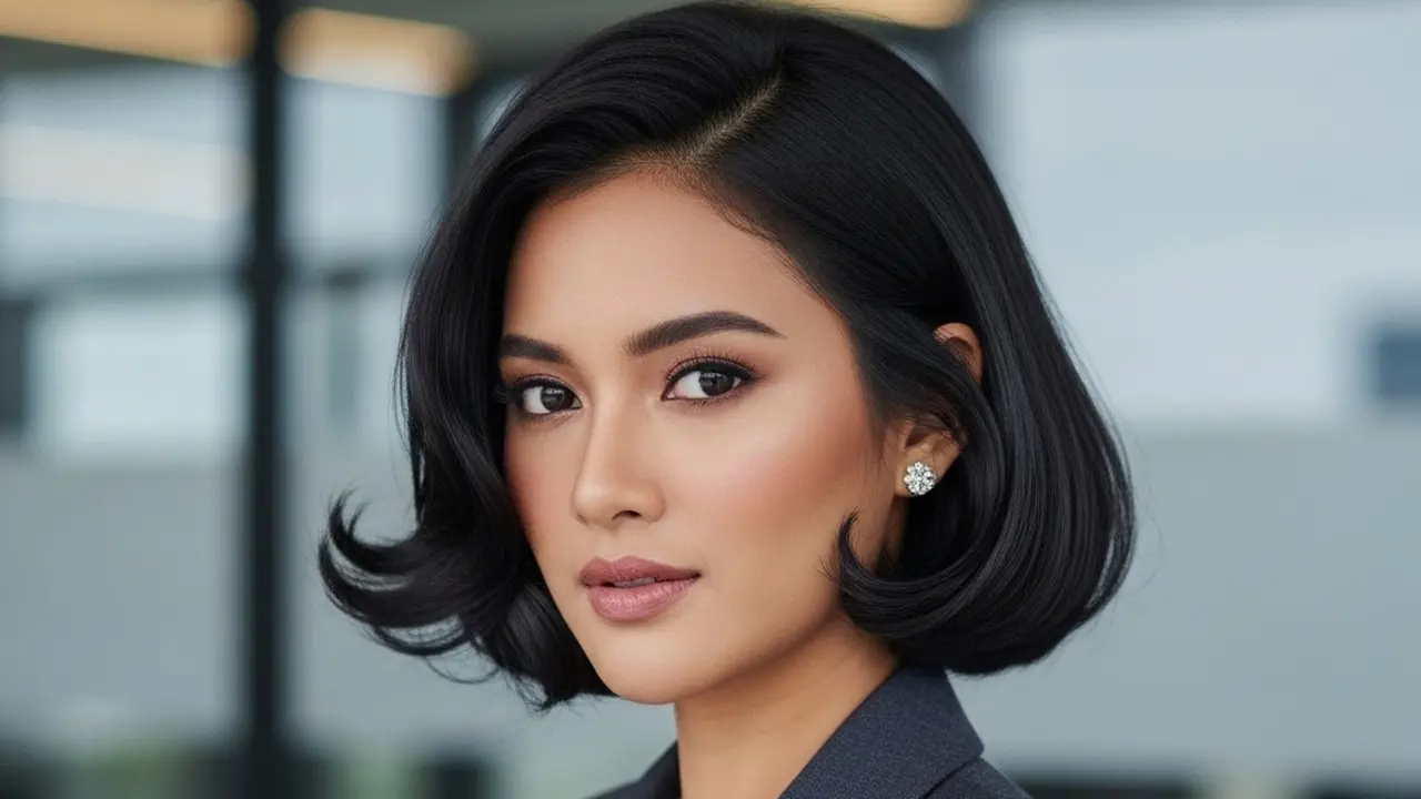Model Rambut Wanita Karier 2025 (Image by Gemini)