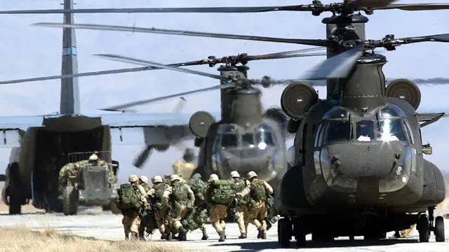 FOTO: Potret Pendudukan Amerika Serikat di Afghanistan