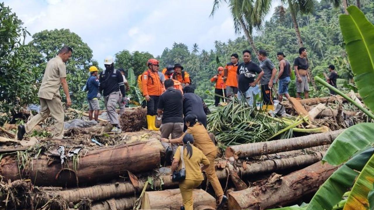 Korban Meninggal Banjir Bandang Pulau Siau Capai 17 Jiwa, Dua Masih Hilang