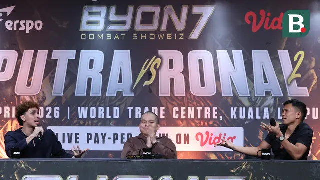 Foto: Byon Combat Showbiz 7, Ajang Pembuktian Putra Abdullah dan Ronal Siahaan