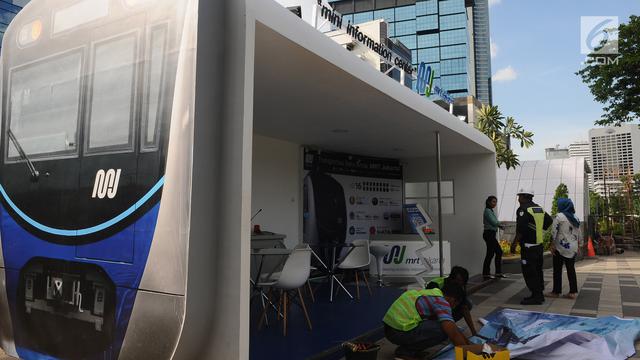 Yuk, Cari Tahu Soal MRT Jakarta di Mini Information Center