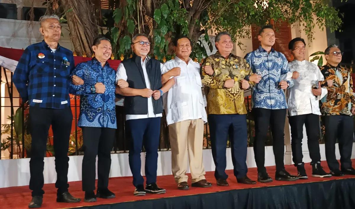 Prabowo mengatakan, masih memberikan kesempatan kepada masing-masing partai koalisi berembuk untuk menentukkan sosok yang dinilai layak menjadi bakal cawapres. Setelahnya, baru diumumkan ke publik.<br>