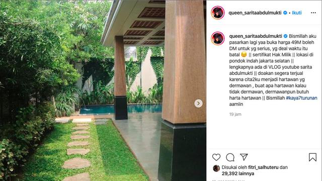 Unggahan Sarita Abdul Mukti