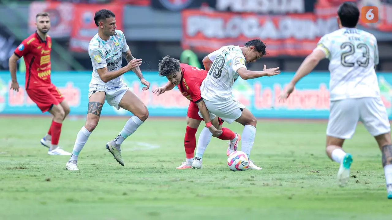 Foto: Duel Imbang Persija Vs Persib dalam Laga Super Big Match BRI Liga 1 2024/2025
