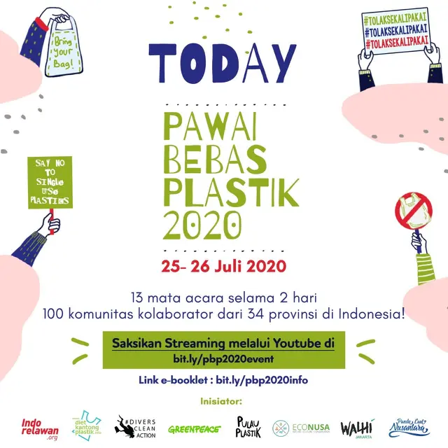 Pawai Bebas Plastik 2020