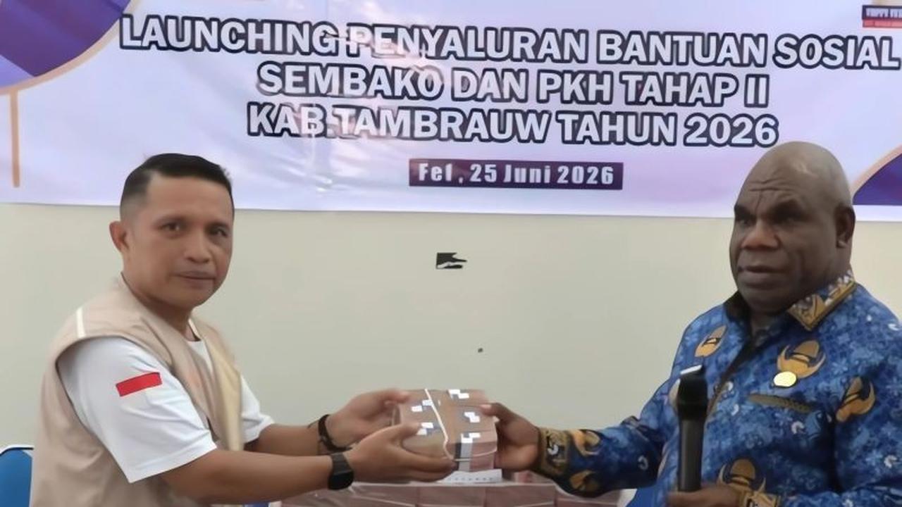 Pemkab Tambrauw Salurkan Bansos Tahap II Senilai Rp3,17 Miliar untuk 4.100 KPM