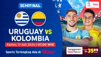 Link Live Streaming: Uruguay Vs Kolombia di Vidio, 11 juli 2024. (sumber: dok. Vidio.com)
