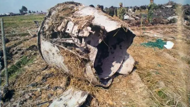 Kecelakaan udara Wenzhou pada 24 Februari 1999. (Bureau of Aircraft Accidents Archives)