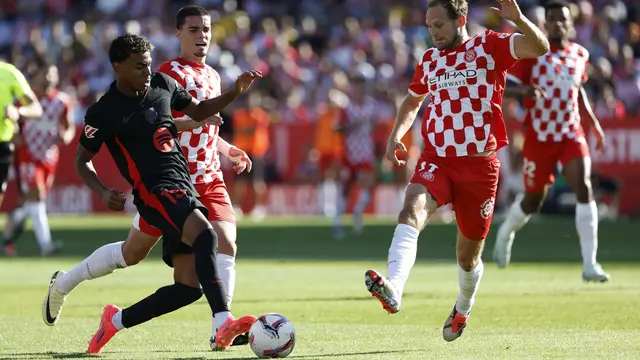 Foto: Barcelona Ngamuk di Markas Girona, Lamine Yamal Borong 2 Gol