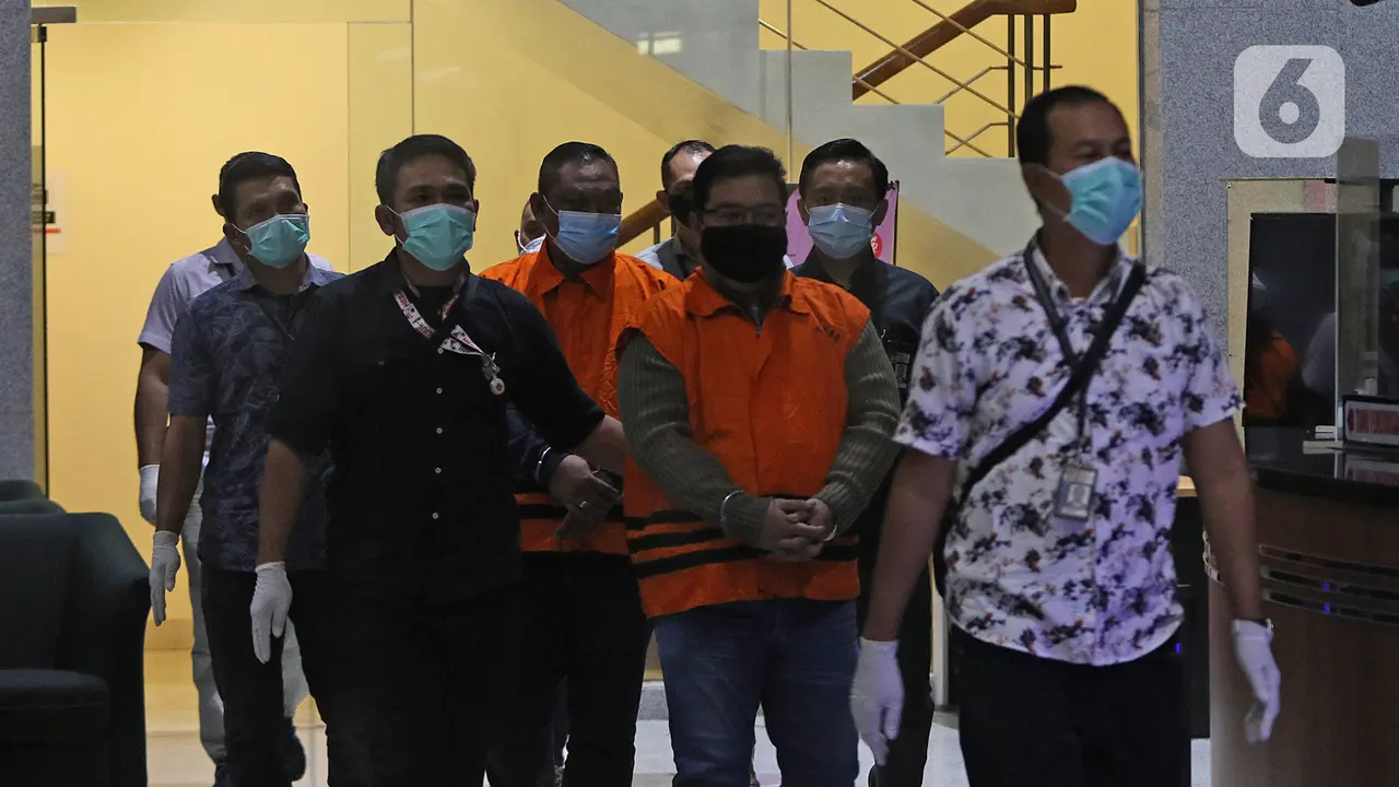 Tersangka OTT Pejabat Kemensos