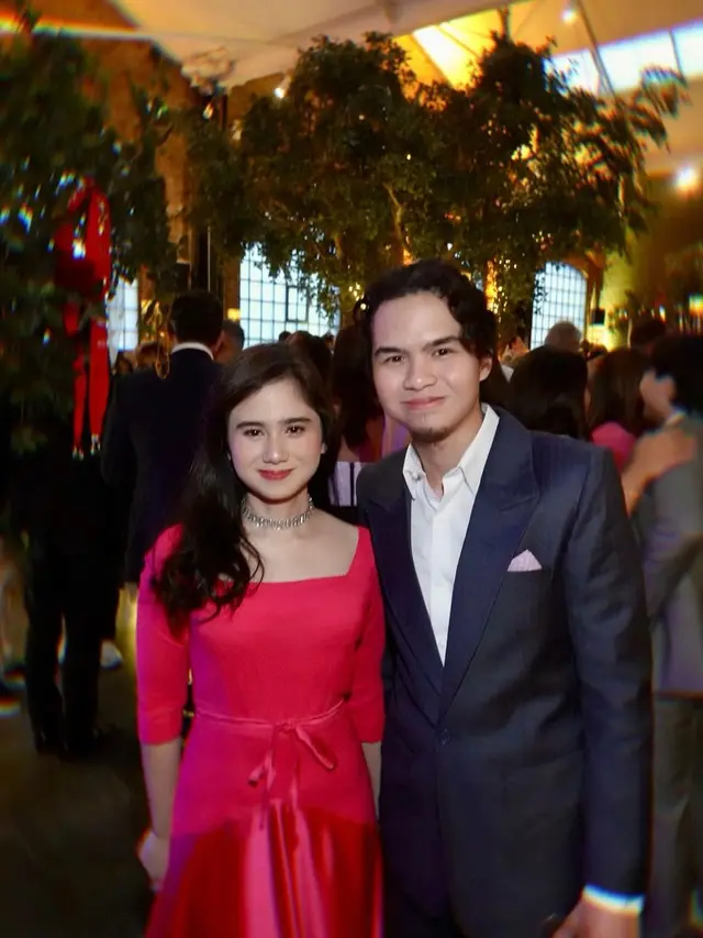 6 Potret Tissa Biani dan Dul Jaelani dalam Acara Henna Night di London