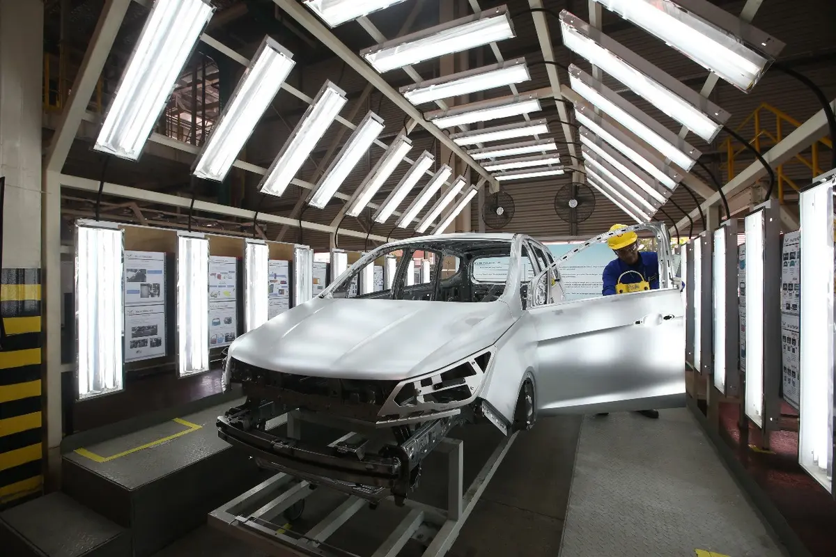 Pabrik Wuling Motors di Cikarang