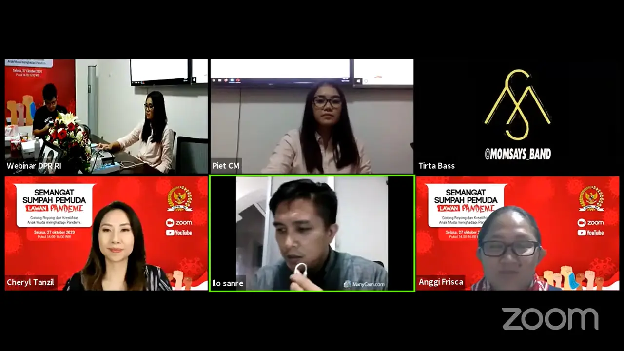 Webinar DPR-RI rayakan Sumpah Pemuda di tengah pandemi COVID-19