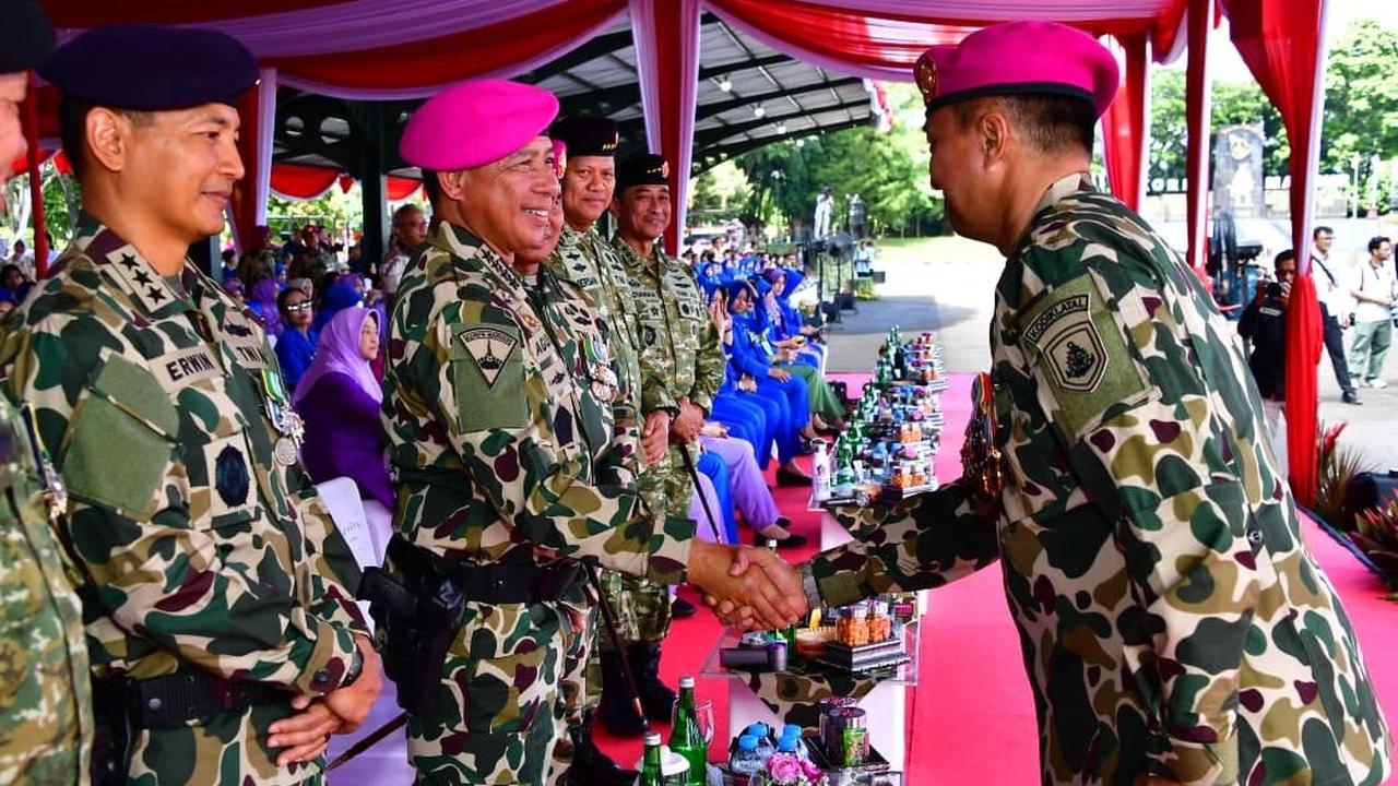 FOTO: Korps Marinir Masuki Usia ke-80, Validasi Organisasi Jadi Tonggak Baru