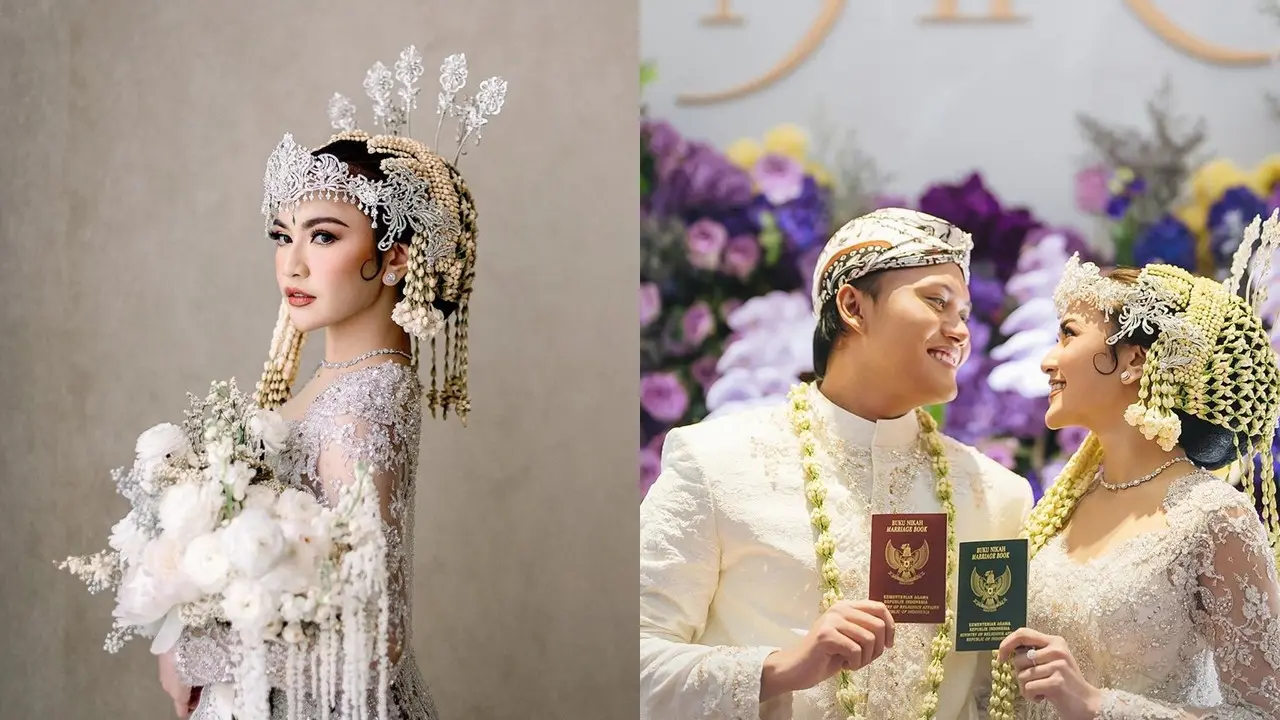 Akad Nikah Mahalini dan Rizky Febian