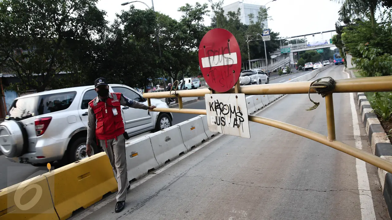 20160612-Sterilisasi Jalur Busway Bakal Dimulai Besok