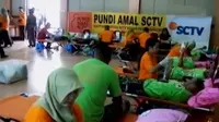 VIDEO: Pundi Amal SCTV Gelar Aksi Donor Darah di Pacitan