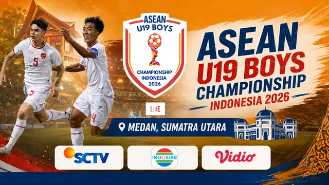 Timnas Indonesia U-19 di Piala AFF U-19 2026! Live di SCTV, Indosiar, dan Vidio