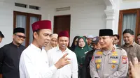 Kala Kapolda Riau Saling Berbalas Pantun dengan Ustaz Abdul Somad