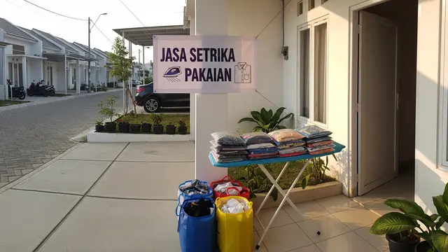 Ide Usaha Modal Kecil di Daerah Pemukiman Baru yang Potensial Layanan Jasa Setrika Pakaian