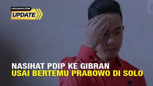 Nasihat PDIP Usai Gibran Temui Prabowo: Waspadai Manuver Politik