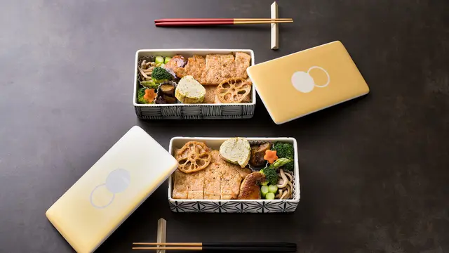 Ilustrasi Bento Box