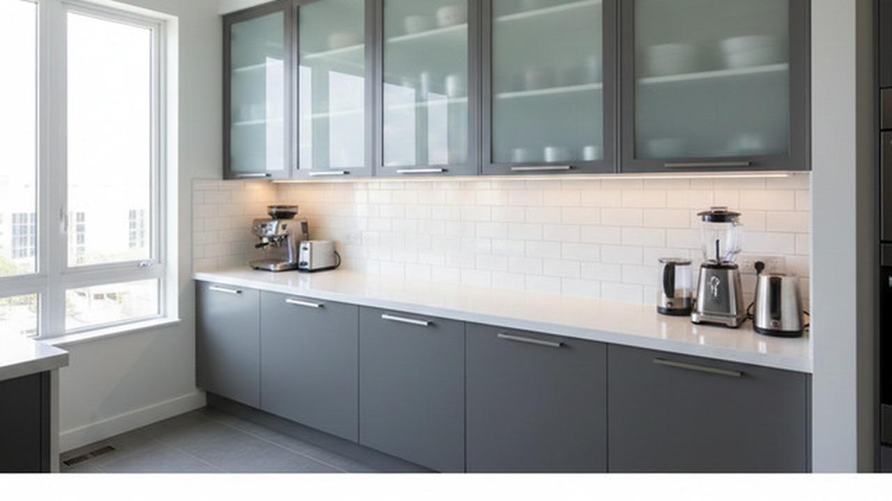 Model Lemari Dapur Gantung Minimalis