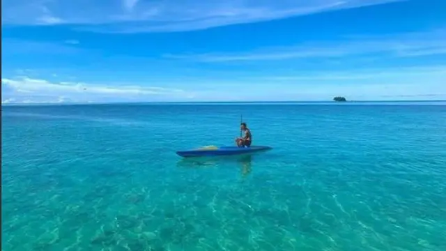 Pulau Samber Gelap di Kotabaru, Kalimantan Selatan