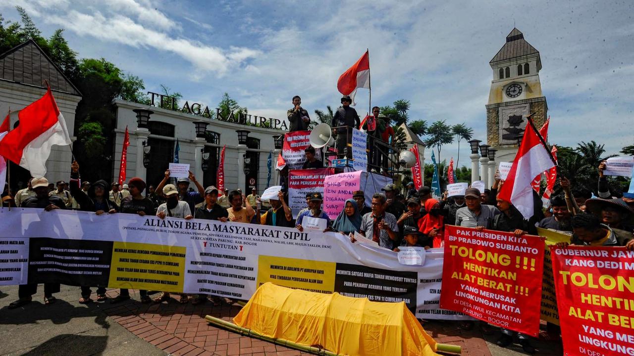 Warga Desa Iwul Bogor tolak alih fungsi lahan pertanian