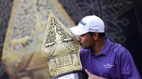 Pegolf India, Gaganjeet Bhullar saat memenangkan Indonesia Masters 2023. (Dokumentasi Indonesia Masters 2023)