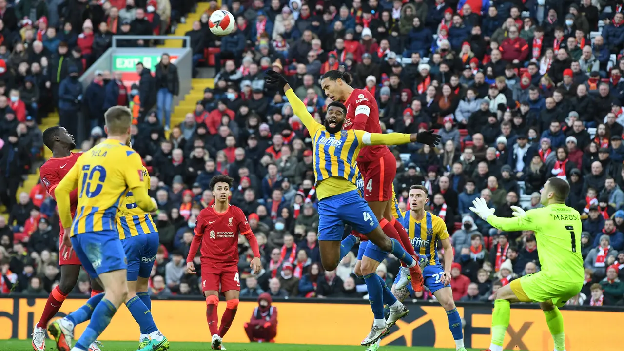 Liverpool Vs Shrewsbury Town