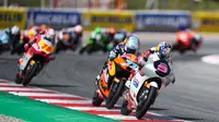 Hasil Practice Moto3 Italia: Diwarnai Highside Hakim Danish, Veda Ega Pratama Posisi 9 dan Lolos Q2