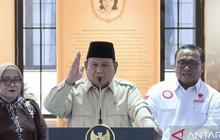 Prabowo Subianto Sedih dan Tegas Tindak Penyelewengan Pejabat, Tak Pandang Bulu
