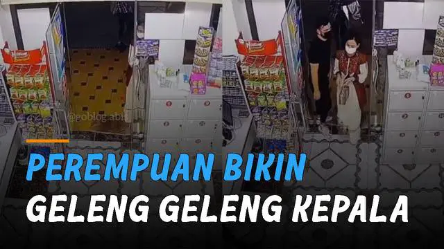 VIDEO: Susah Membuka Pintu Mini Market, Aksi Perempuan Bikin Geleng-Geleng Kepala