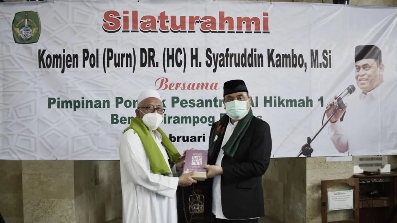 Wakil Ketua Dewan Masjid Indonesia (DMI) Komjen Pol (Purn) Syafruddin