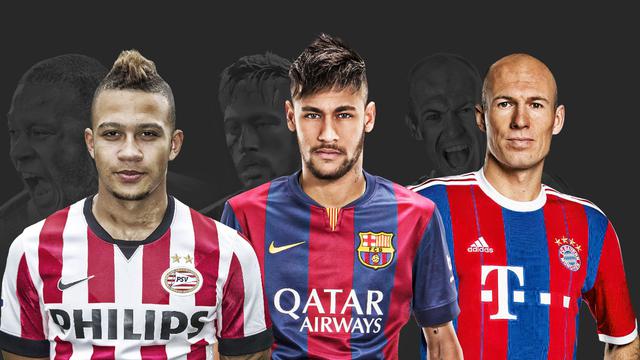 Lebih Jago Depay Neymar Atau Robben Intip Data Di Sini Bola Liputan6 Com