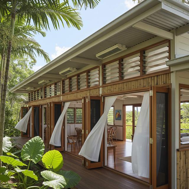 Rumah Sederhana Sejuk di Cuaca Panas