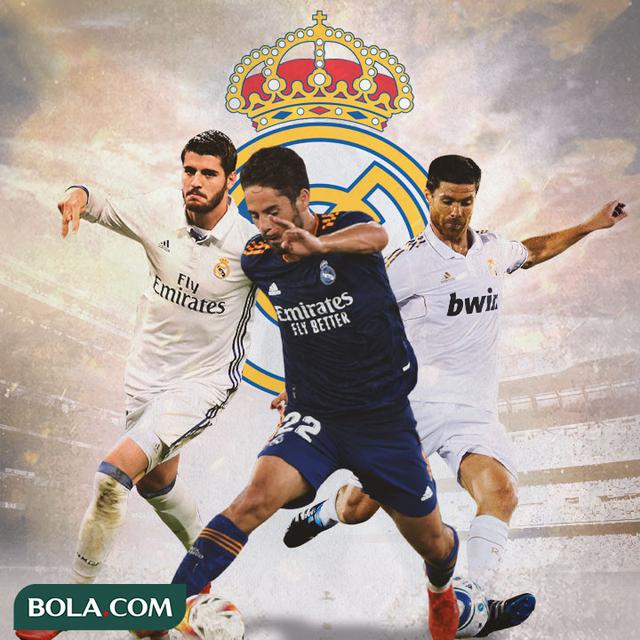 Real Madrid - Alvaro Morata, Isco, Xabi Alonso
