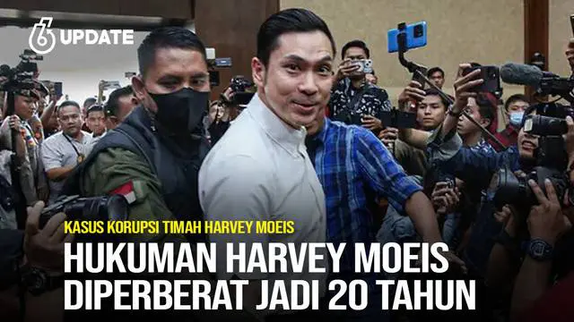 Vonis terdakwa kasus korupsi komoditas timah, Harvey Moeis, diperberat Majelis Hakim Pengadilan Tinggi (PT) Jakarta dalam sidang yang berlangsung pada Kamis (13/2/2025). Hukuman 6,5 tahun penjara kini diperberat menjadi 20 tahun.