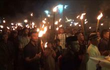 Ribuan Umat Muslim di Perbatasan Timor Leste Pawai Obor Bawa Pesan Toleransi
